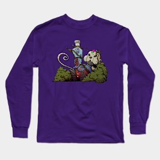 Robo Monkey Long Sleeve T-Shirt